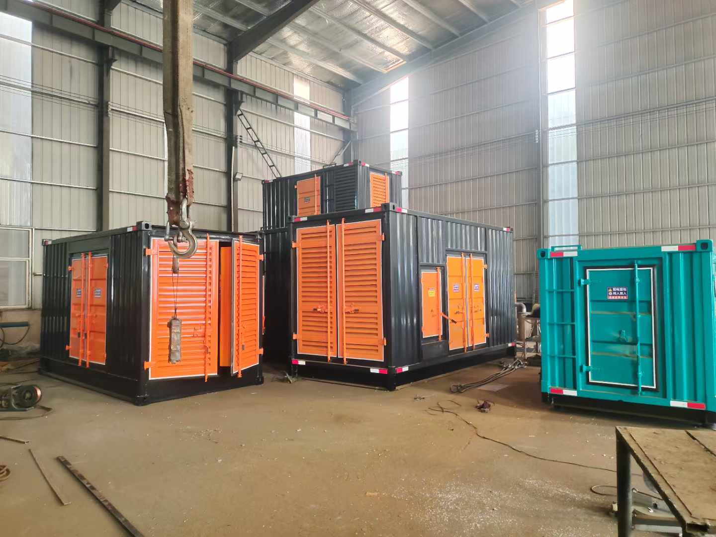 日喀则500kw柴油发电机组可以带动多少功率设备？